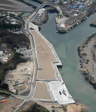 Completed scheme viewed from the north Completed scheme viewed from the north
